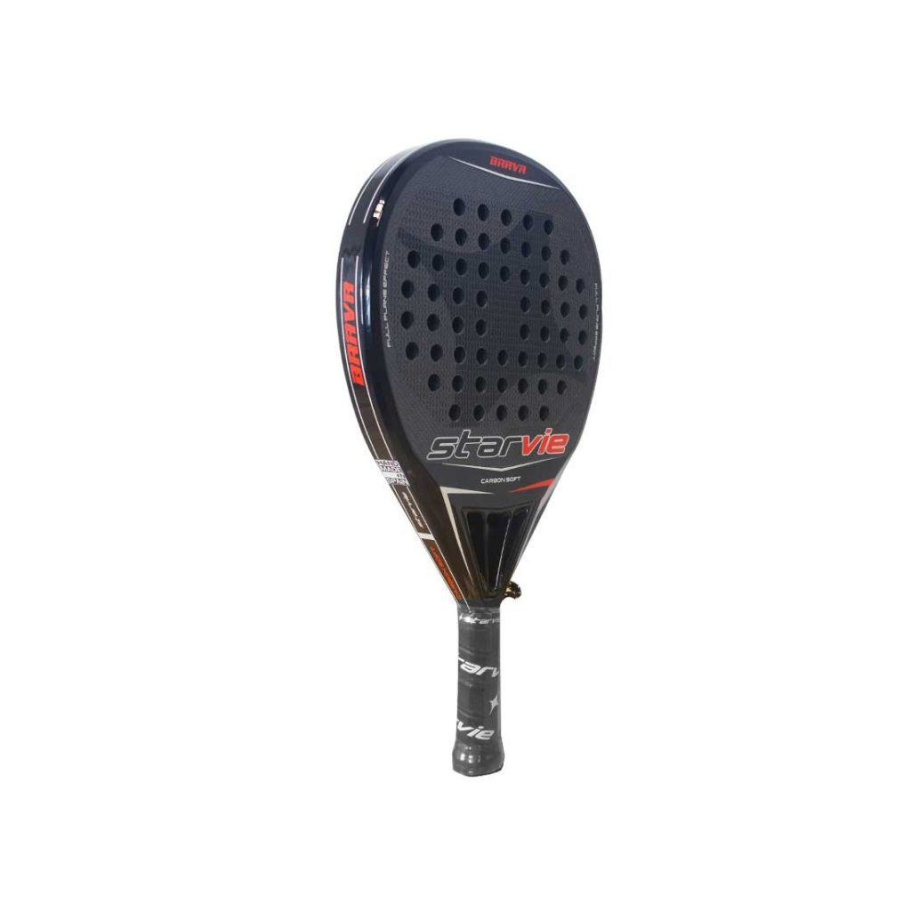 StarVie Brava Carbon Soft 2021 Silver Padel Racket* - Image 2