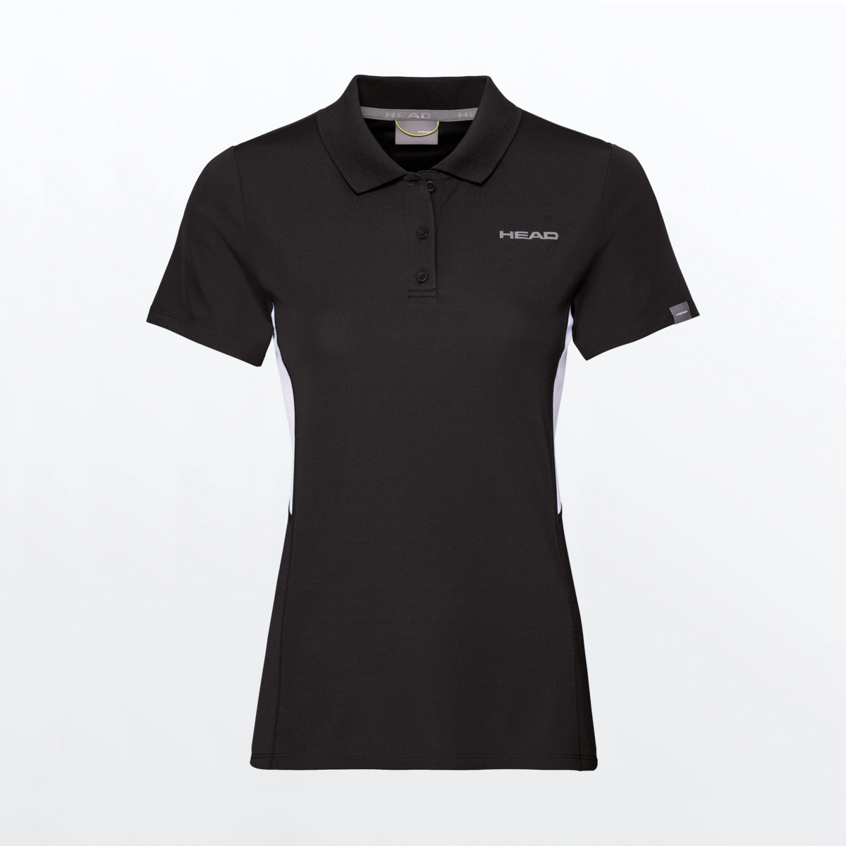 club-tech-polo-shirt-w-black HEAD CLUB Tech Polo Shirt Women* - Image 1