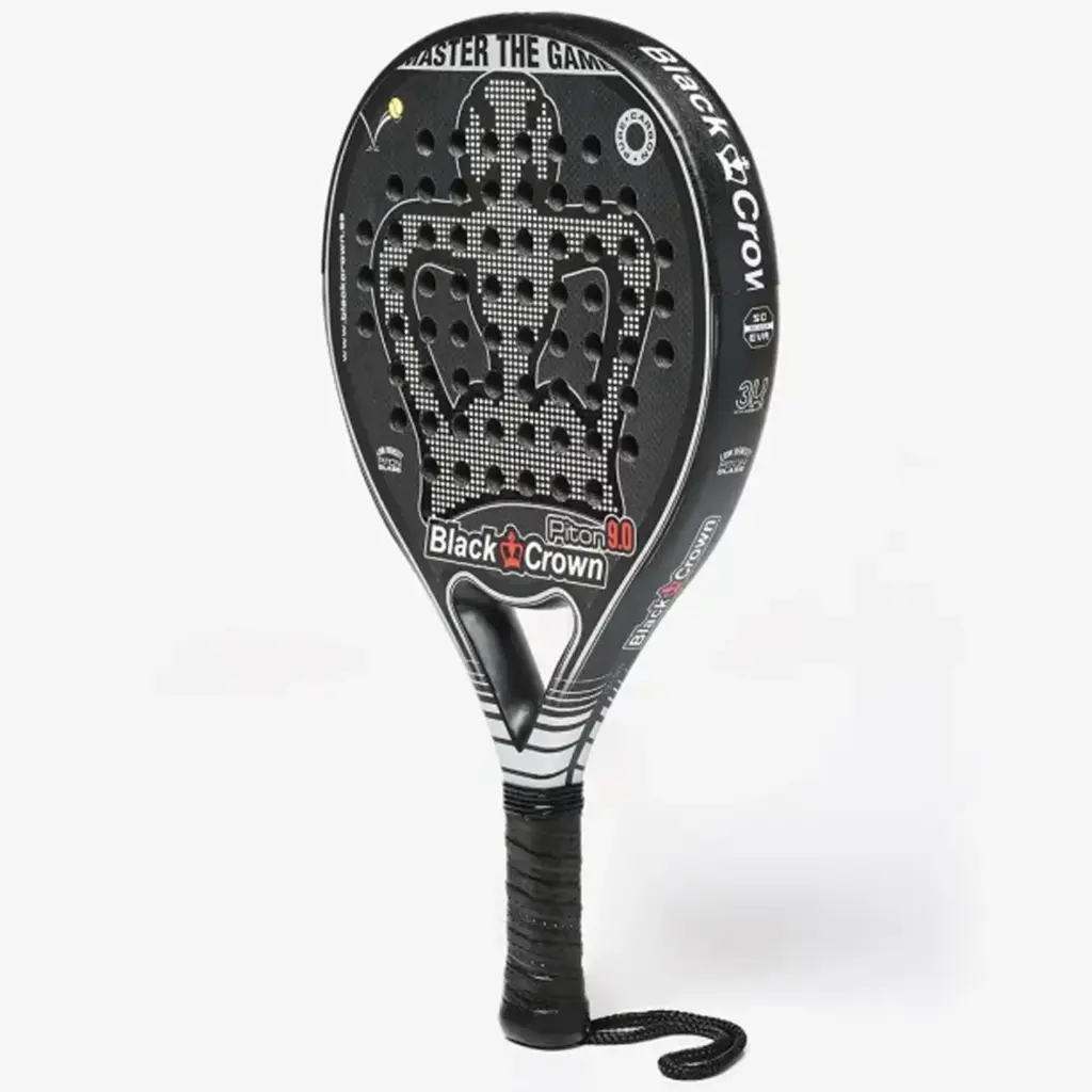 Black Crown Piton 9.0 Padel Racket, padel rackets Image 2