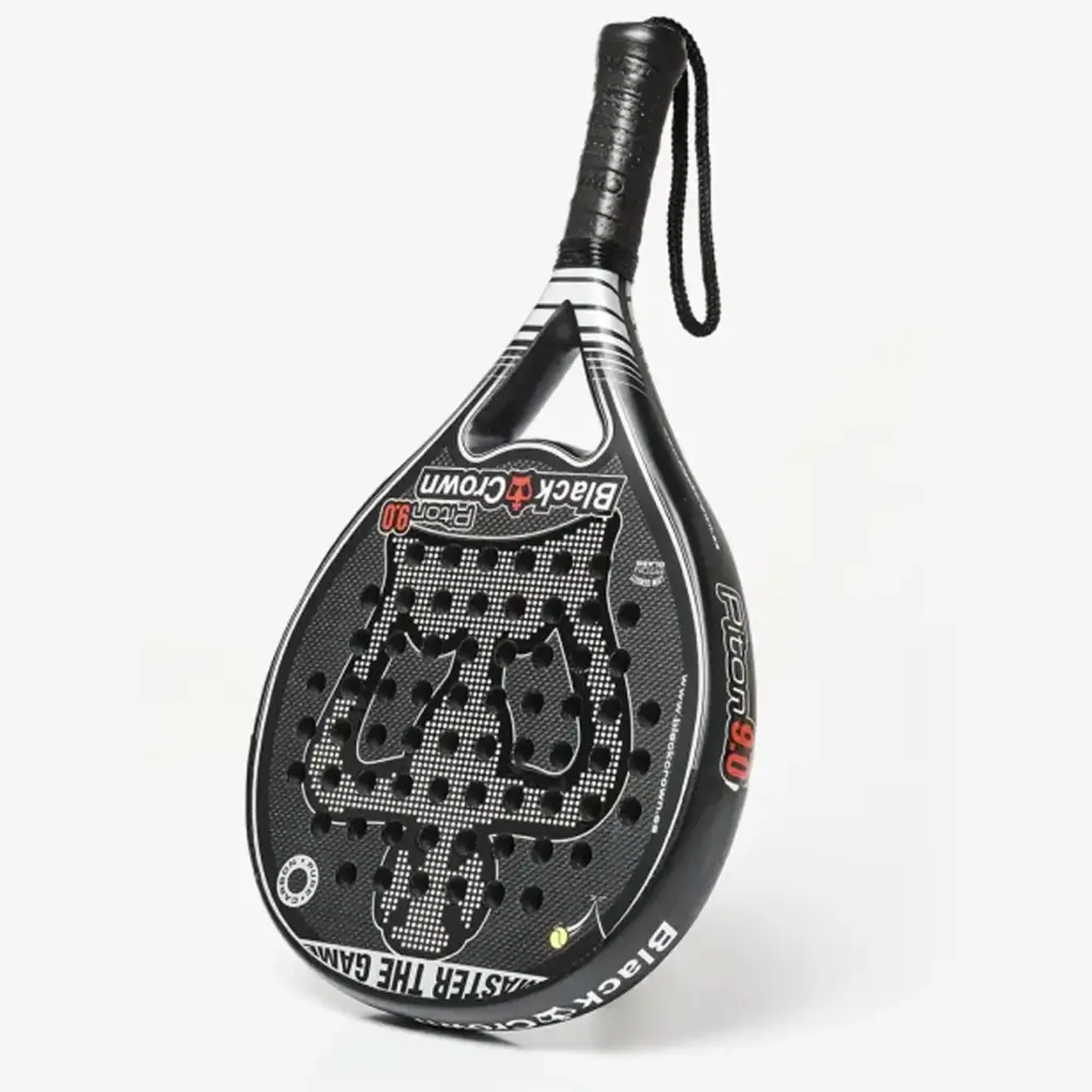 Black Crown Piton 9.0 Padel Racket, padel rackets Image 3