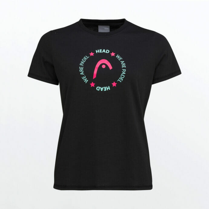 HEAD BUTTON Padel T-Shirt Women
