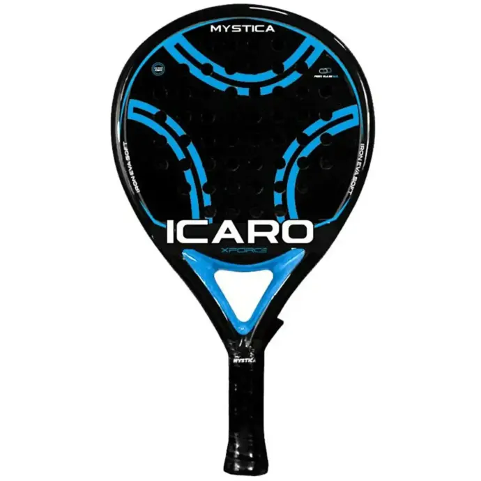 Mystica Icaro X Force Blue Padel Racket, Padel Racket Image 1