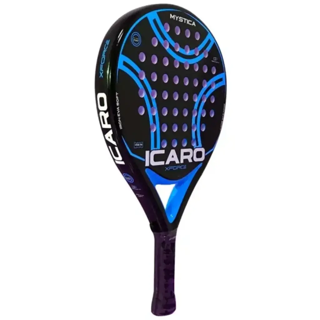 Mystica Icaro X Force Blue Padel Racket, Padel Racket Image 2