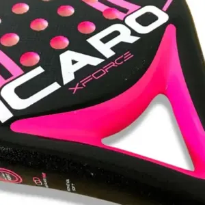 Mystica Icaro X Force Pink Padel Racket, padel rackets Image 3