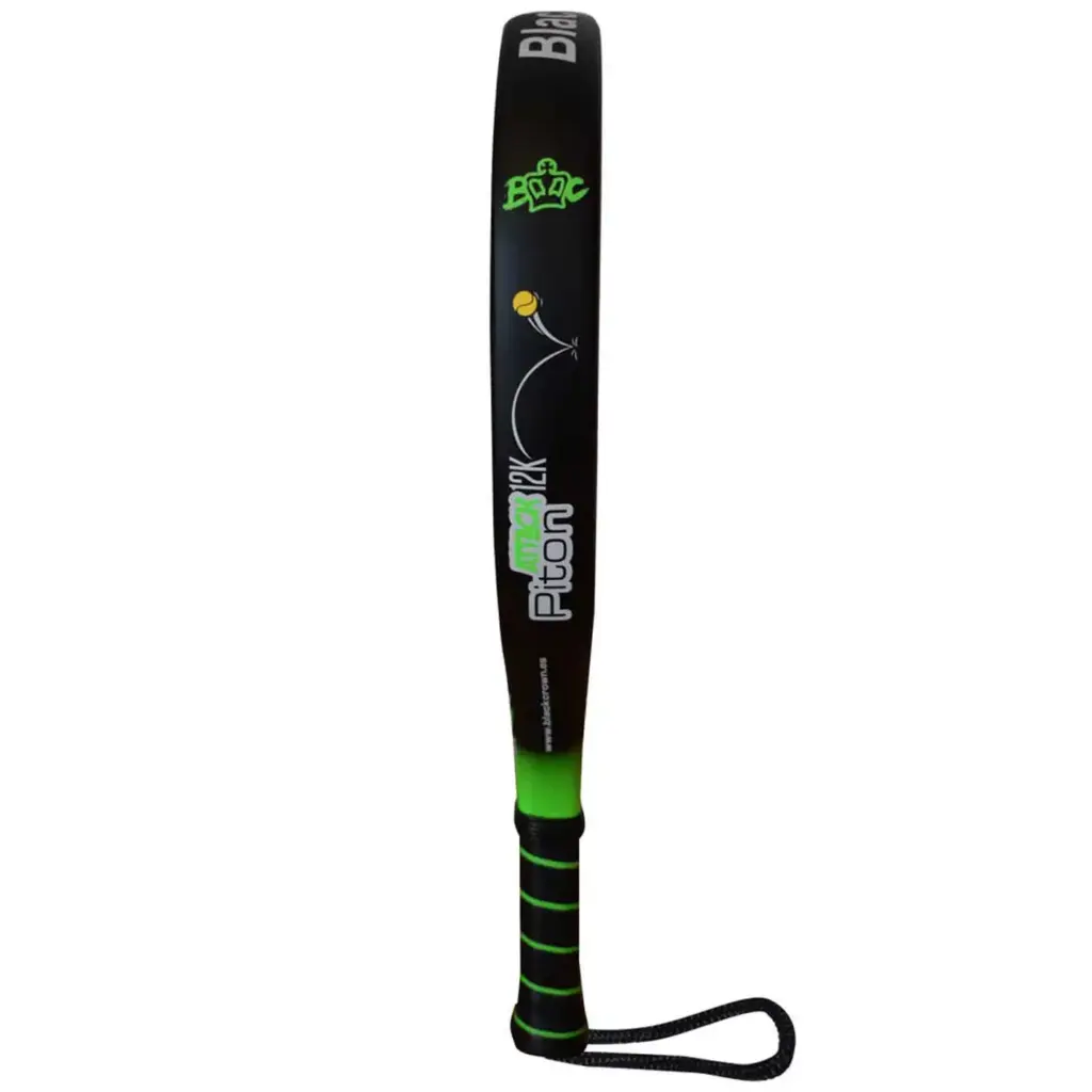 BLACK CROWN PADEL RACKET PITON ATTACK 12K Image 3