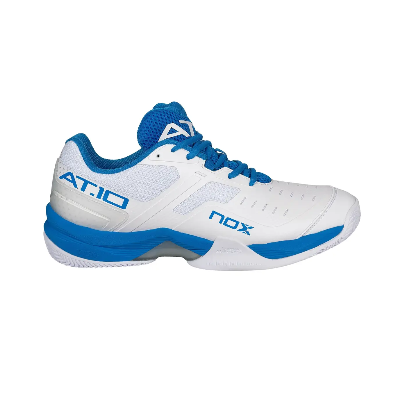 NOX AT10 WhiteBlue Padel Shoes for men Image 1 NOX AT10 WhiteBlue Padel Shoes for men Image 1