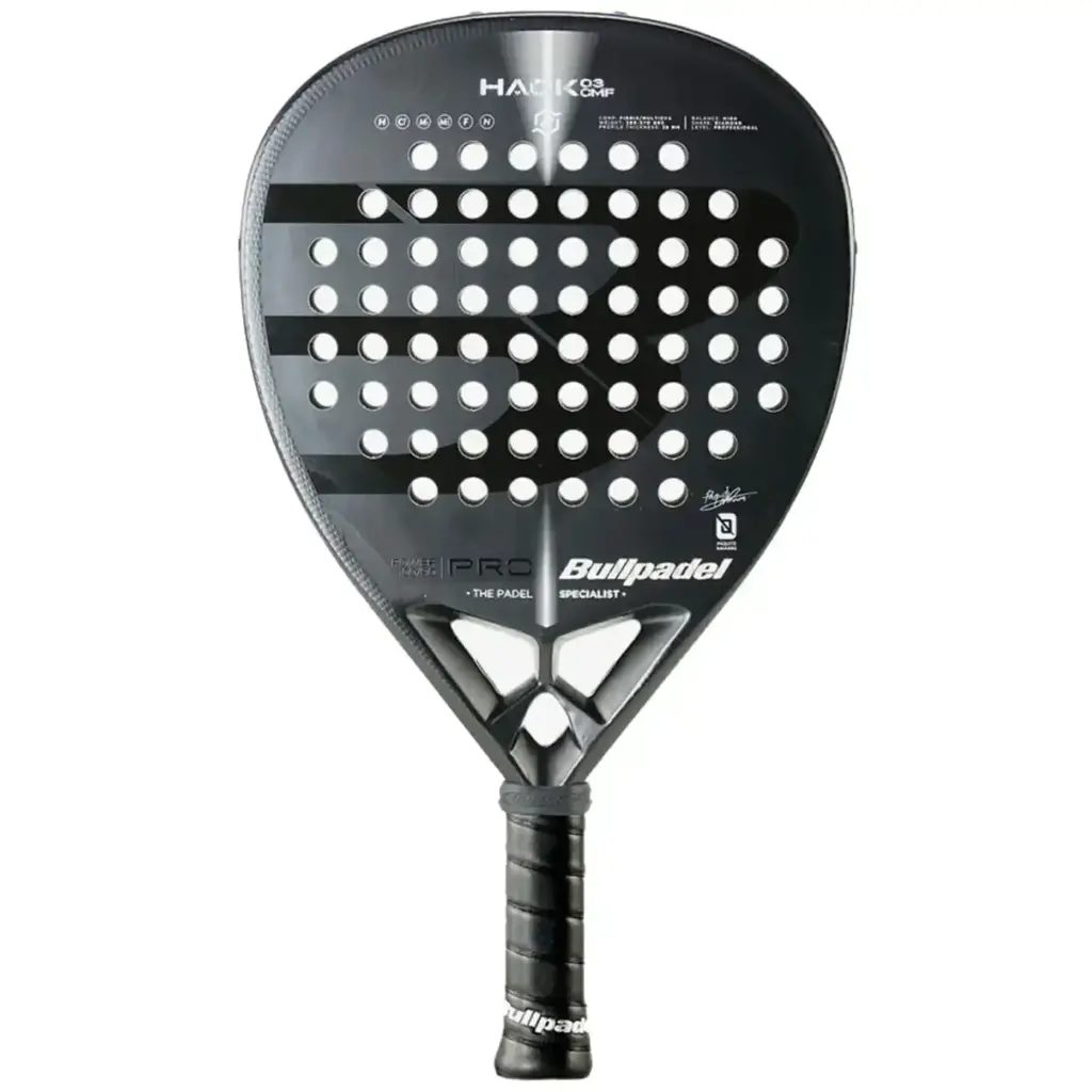 BULLPADEL HACK 03 COMFORT 22 PADEL RACKET, Best Padel rackets 2022 Image 1