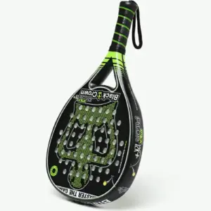 Black Crown Piton Attack 12K+ Padel Racket, Paddle Rackets Image 3