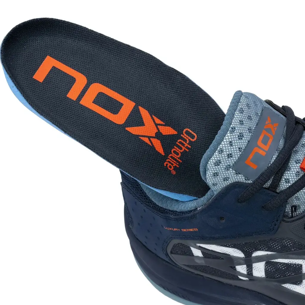 NOX AT10 LUX BlueBlue Navy Padel Shoes Image 10