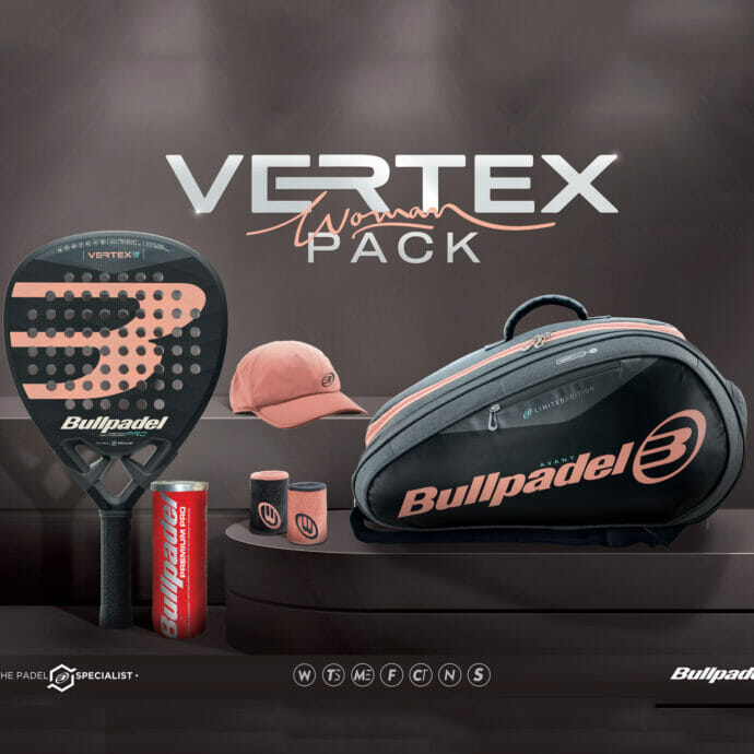 BULLPADEL VERTEX WOMEN PADEL PACK, Paddle pack