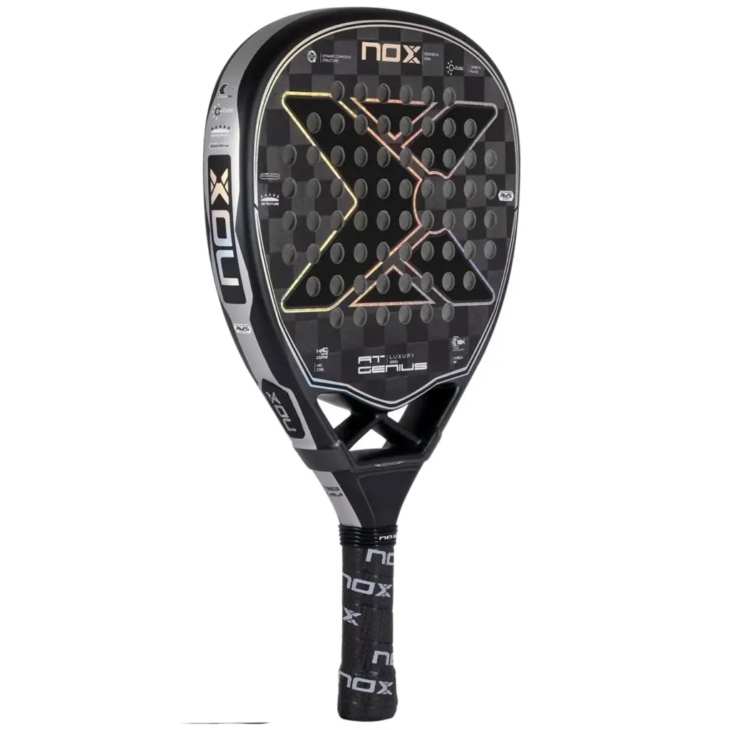 NOX AT Luxury GENIUS ATTACK 18K Advanced Padel Rackets 2023 Image 2