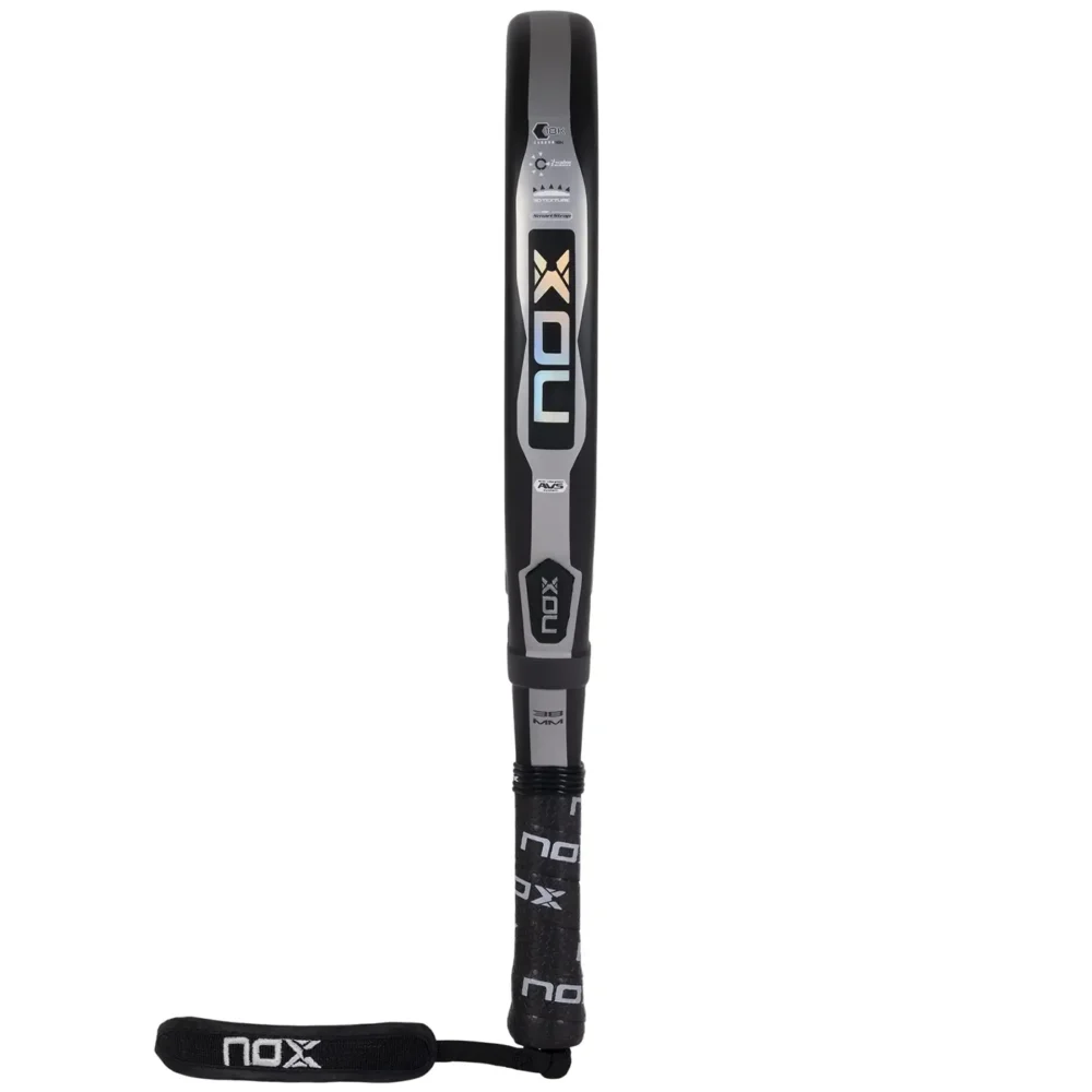 NOX AT Luxury GENIUS ATTACK 18K Advanced Padel Rackets 2023 Image 3