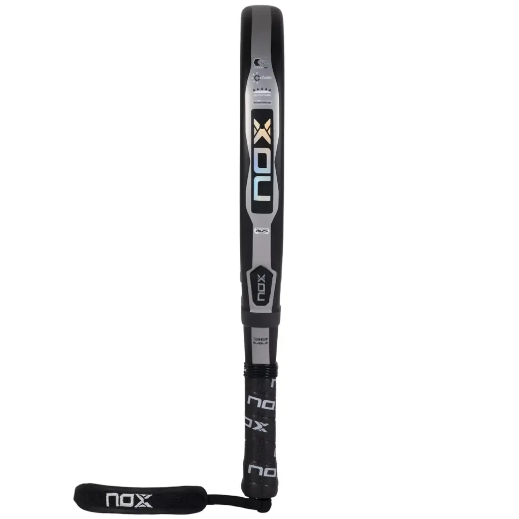 NOX AT Luxury GENIUS ATTACK 18K Advanced Padel Rackets 2023 Image 3