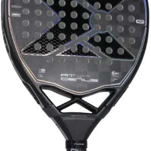 NOX AT Luxury GENIUS ATTACK 18K Advanced Padel Rackets 2023 Image 7