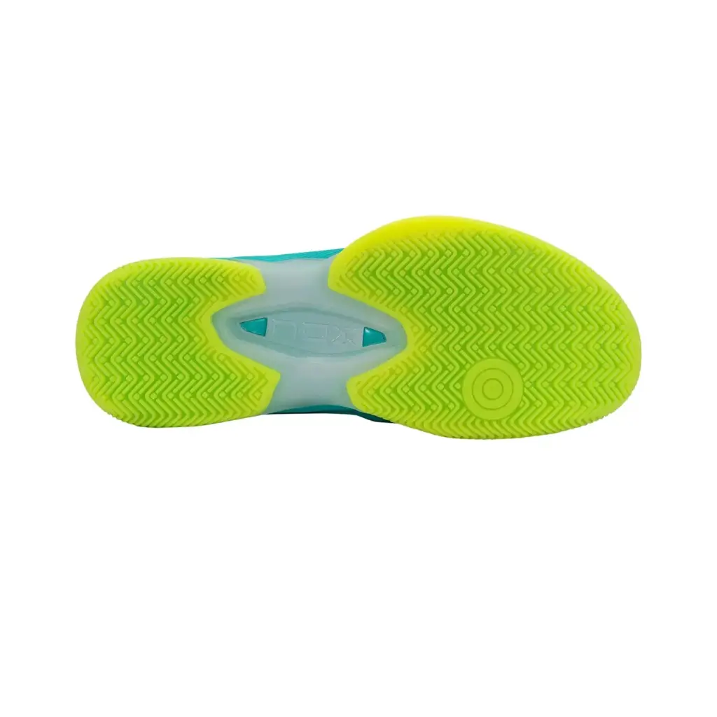 NOX AT10 LUX TurquoiseLime Padel Shoes Image 10