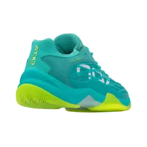 NOX AT10 LUX TurquoiseLime Padel Shoes Image 4