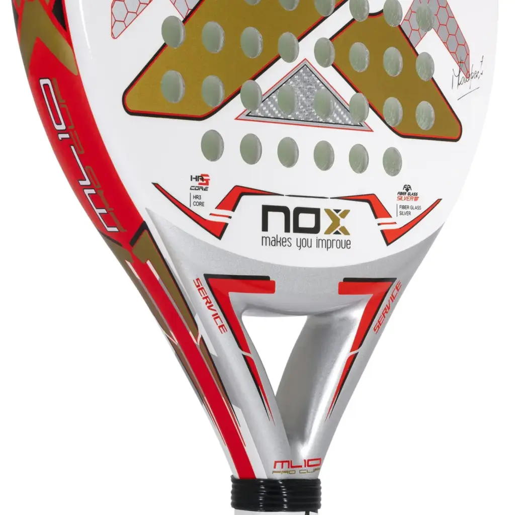 NOX ML10 PRO CUP Padel Racket 2023, racket with cover bag Image 6