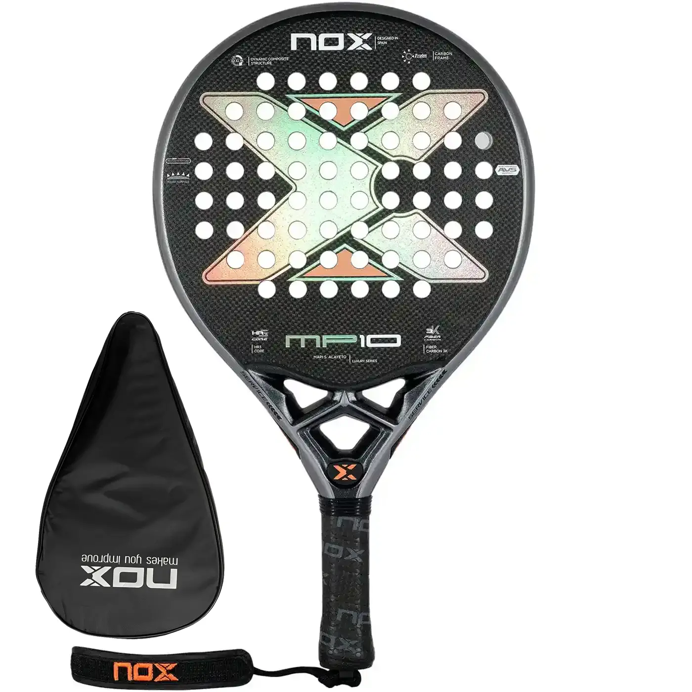 NOX MP10 Luxury best 2023 Padel Racket for advanced players Image NOX MP10 Luxury best 2023 Padel Racket for advanced players Image