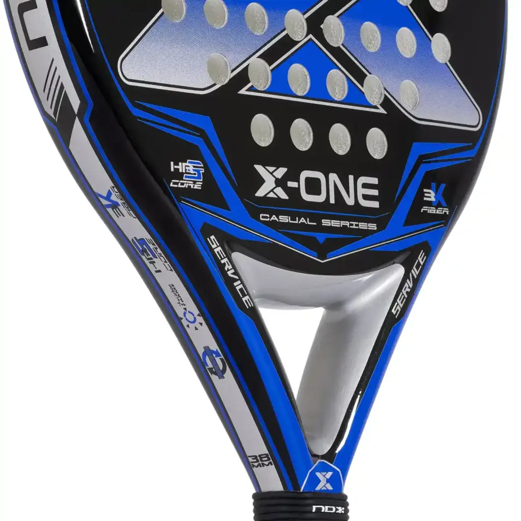 NOX X-ONE Blue Padel Racket 2023, padel Racket with bag Image 5