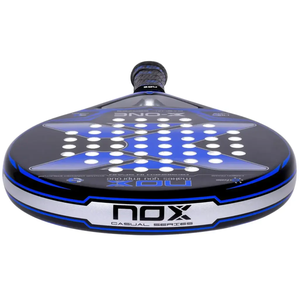 NOX X-ONE Blue Padel Racket 2023, padel Racket with bag Image 6