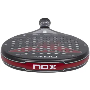 NOX X-ONE Red Padel Racket 2023, rackets with cover bag Image 4