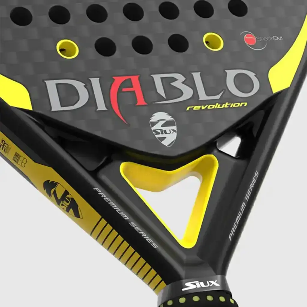 SIUX DIABLO REVOLUTION 12K Padel Racket, siux padel rackets Image 5