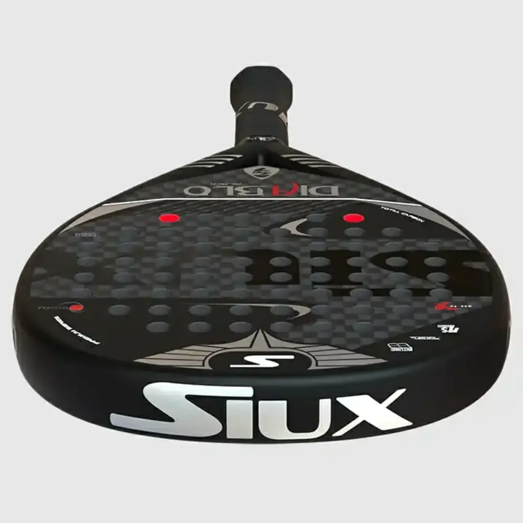 SIUX Diablo Black Padel Racket, Siux padel rackets Image 4