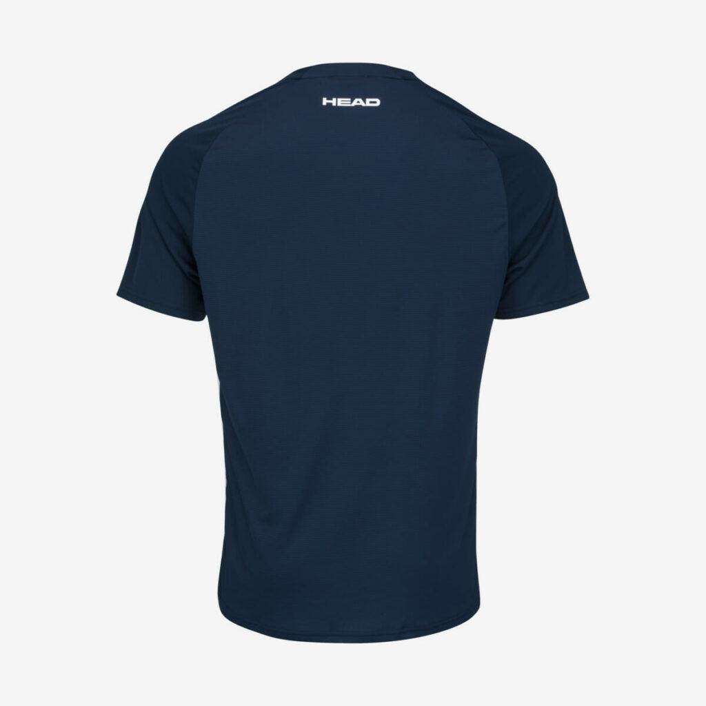 HEAD PLAY Dark Blue Tech T-Shirt Men
