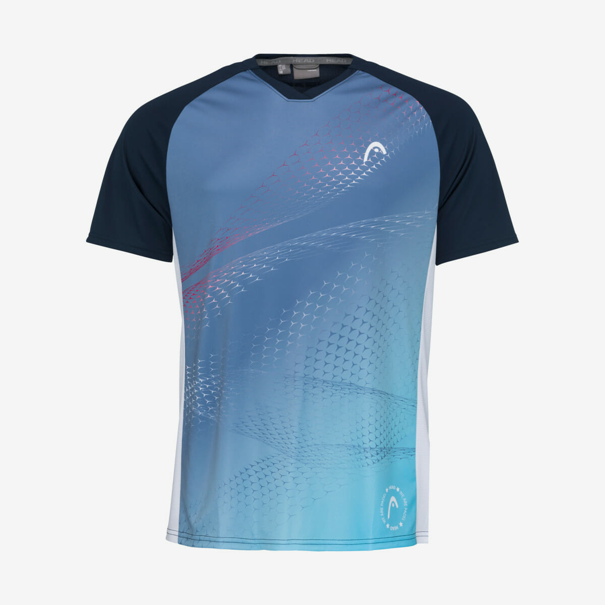 HEAD Blue PLAY Tech T-Shirt Men HEAD Blue PLAY Tech T-Shirt Men