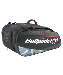 BULLPADEL ELITE BLACK PADEL BAG, Paddle Bag, Padel backpack
