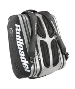 BULLPADEL HACK 03 SILVER PADEL BAG, Paddle Bag, Padel backpack