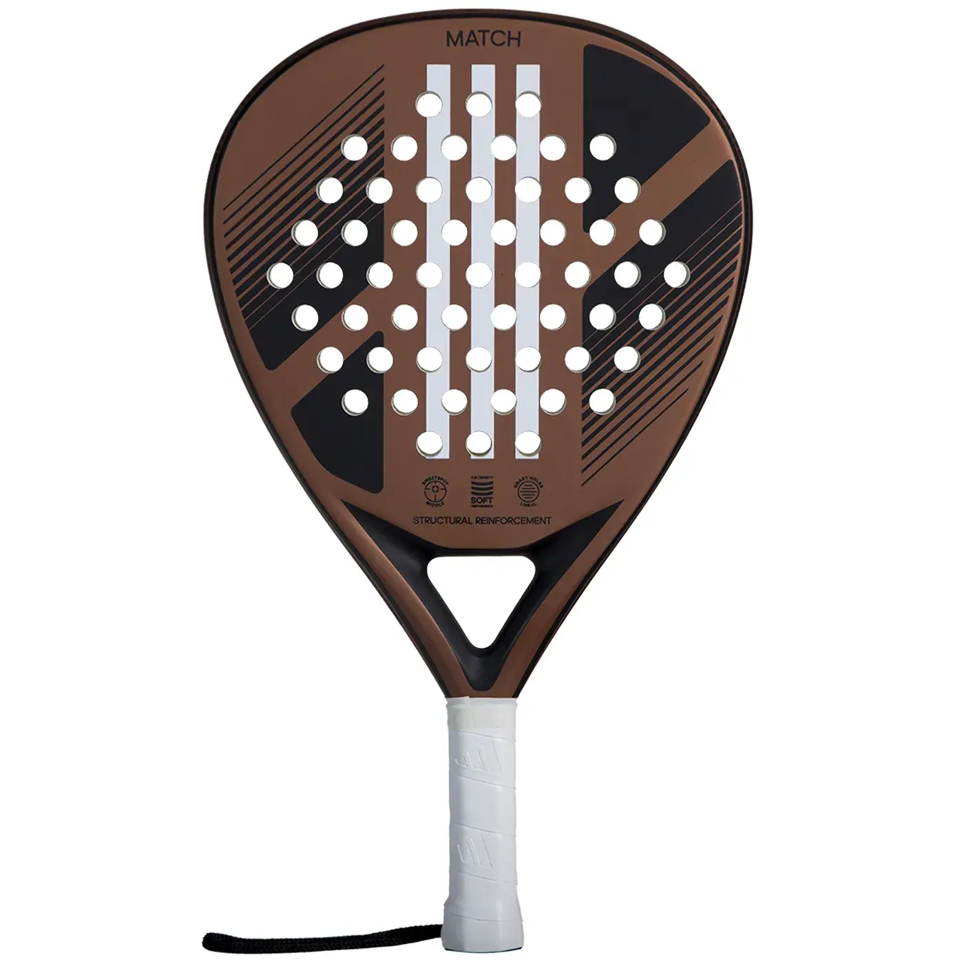 Adidas Match 3.2 Bronze Padel Racket for intensive players Image 1 Adidas Match 3.2 Bronze Padel Racket for intensive players Image 1