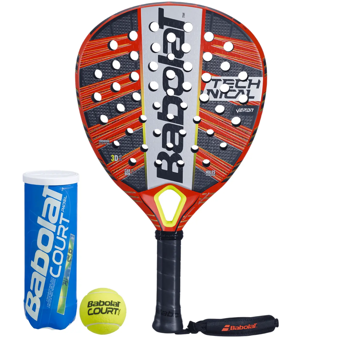 BABOLAT Technical Veron 2023 padel rackets, padel racket for advanced players Image BABOLAT Technical Veron 2023 padel rackets, padel racket for advanced players Image