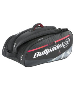 BULLPADEL ELITE BLACK PADEL BAG, Paddle Bag, Padel backpack