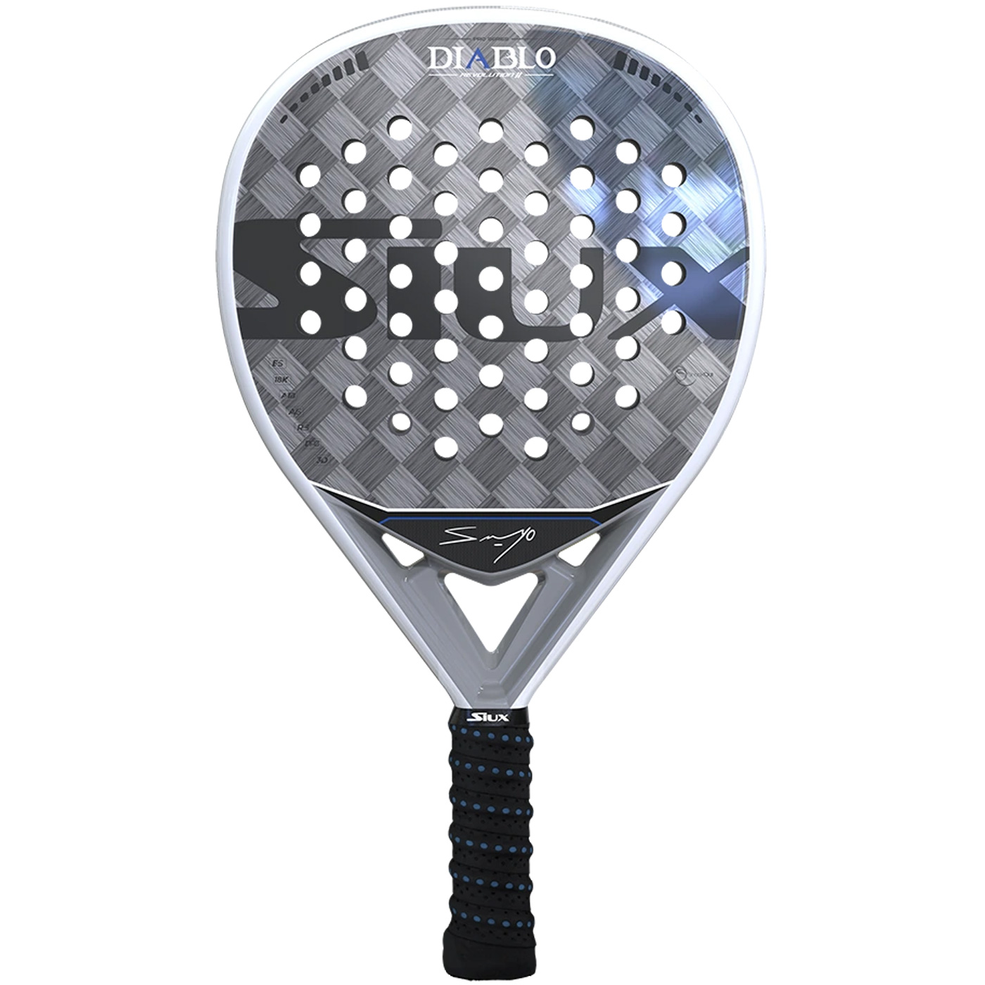 SIUX DIABLO REVOLUTION II SANYO PRO Padel Racket, Paddle Racket SIUX DIABLO REVOLUTION II SANYO PRO Padel Racket, Paddle Racket