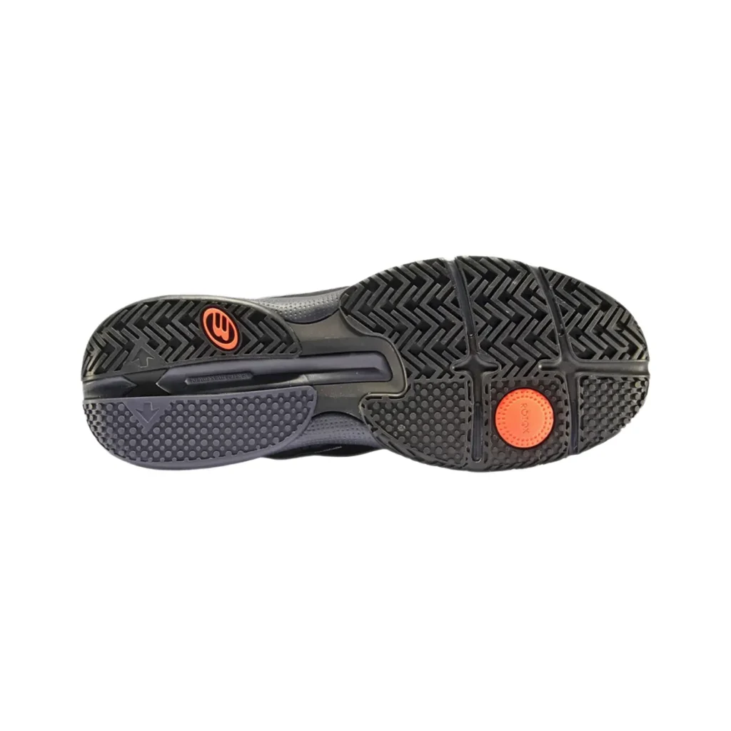 Bullpadel Vertex Hybrid Fly 22I BlackDark Grey Padel Shoes Image 4