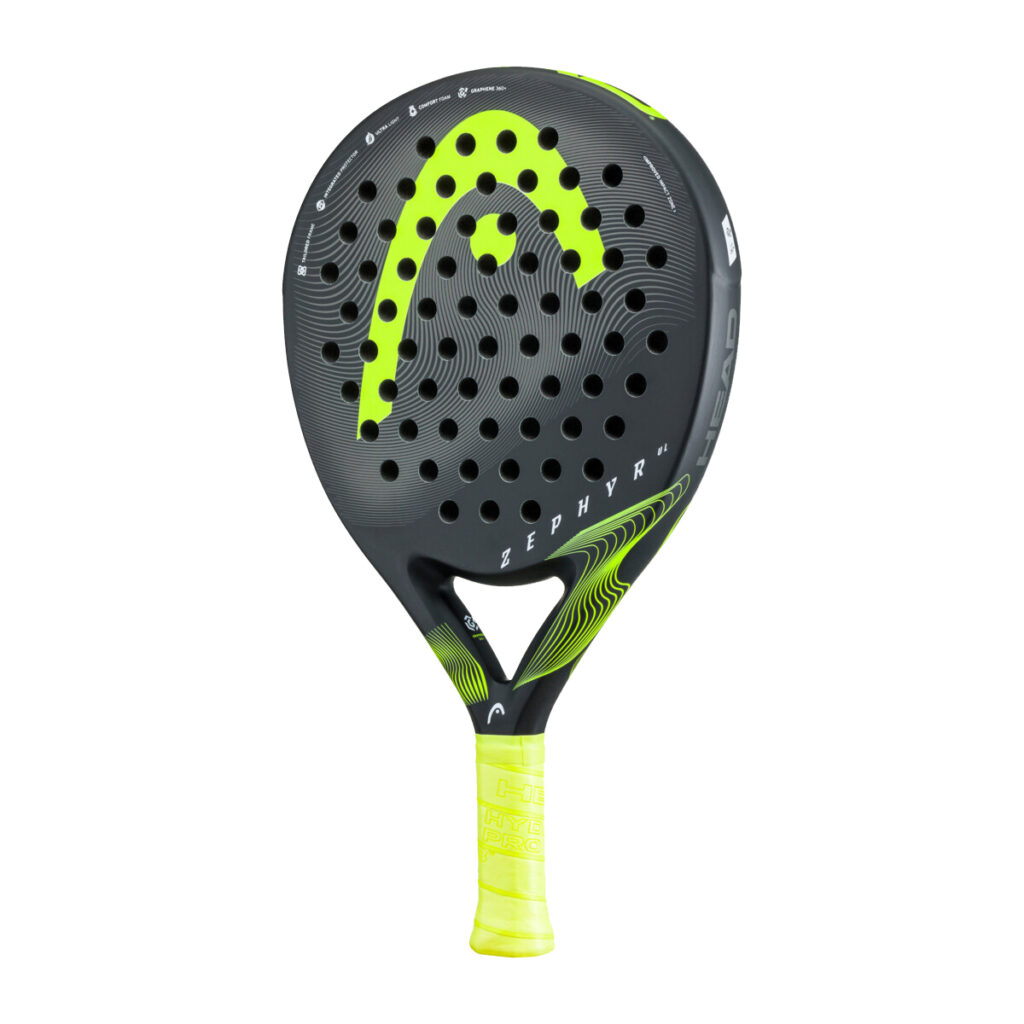 HEAD Zephyr UL Yellow Padel Racket 2023