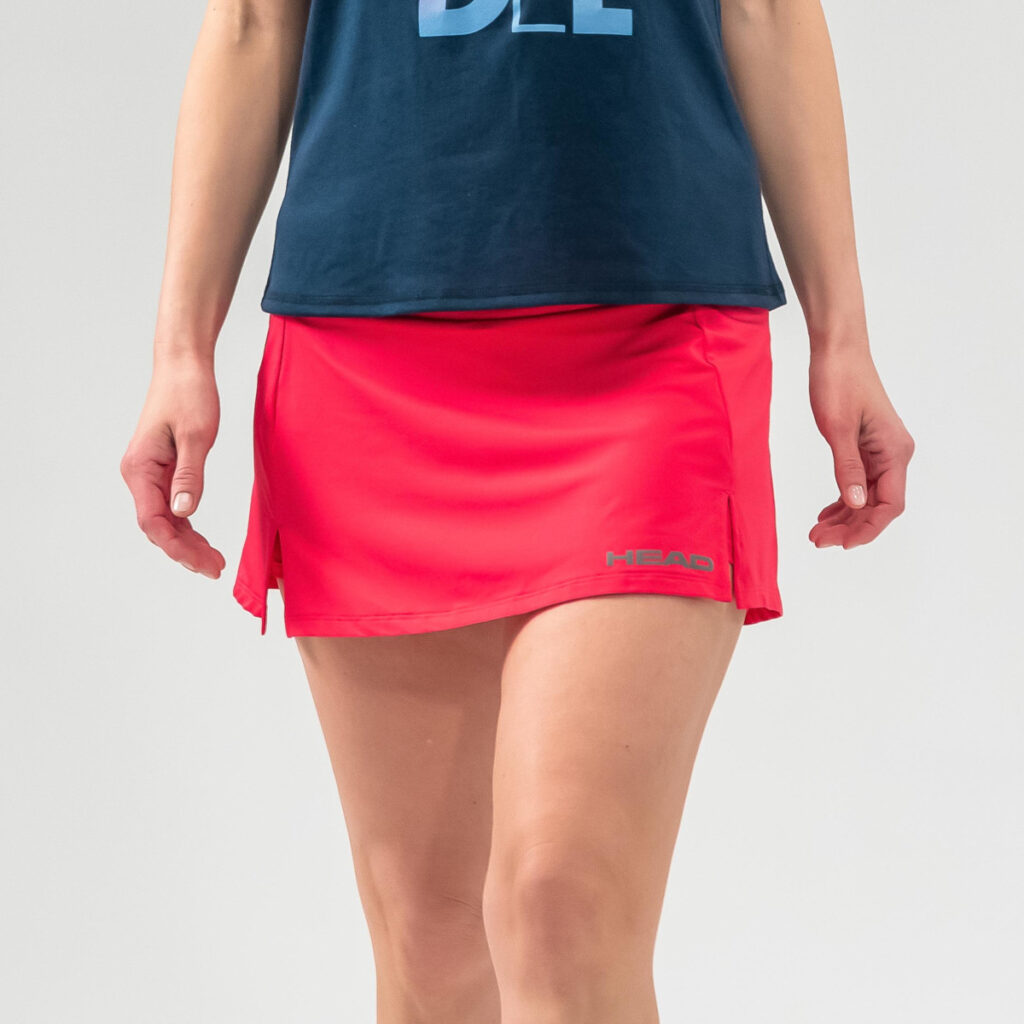 HEAD CLUB Basic Skort Women Magenta Padel Apparel