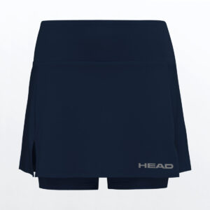HEAD CLUB Basic Skort Women Navy Blue Padel Apparel