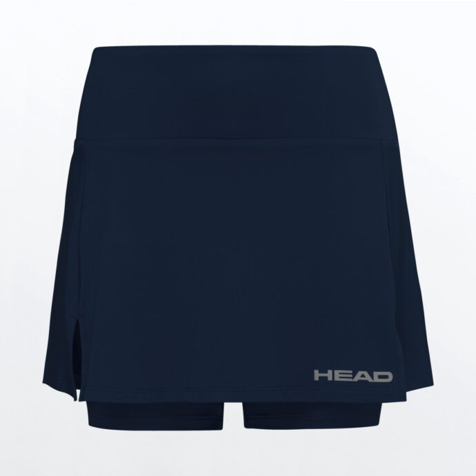 HEAD CLUB Basic Skort Women Navy Blue Padel Apparel