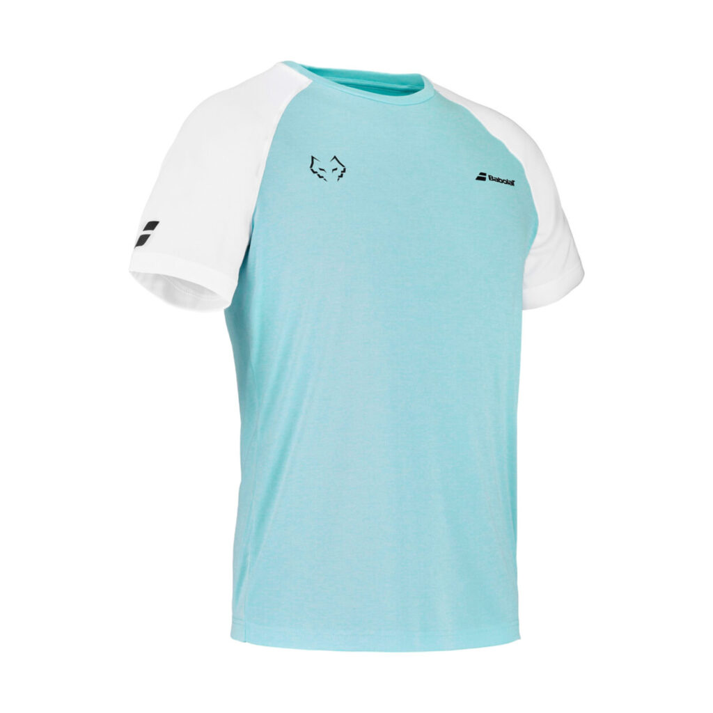 Babolat CREW NECK TEE LEBRON Angel Blue Image 3