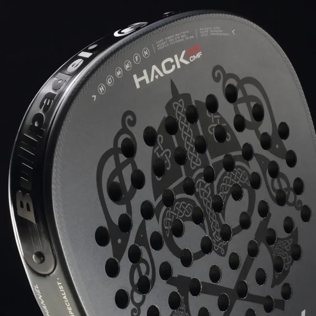 BULLPADEL HACK 03 COMFORT COP 2023 Padel Racket, paddle racket image 10