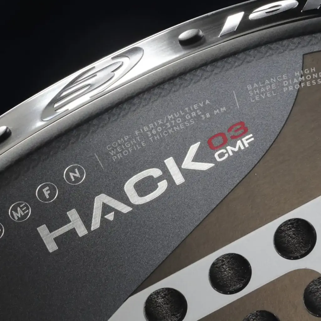 BULLPADEL HACK 03 COMFORT COP 2023 Padel Racket, paddle racket image 7