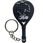 OSO Polar Mini - Padel Racket Keychain Black