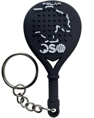 OSO Polar Mini - Padel Racket Keychain Black