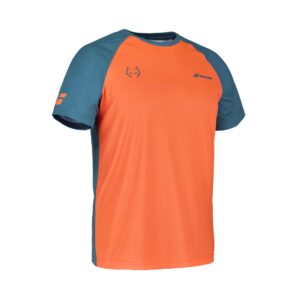 Babolat CREW NECK TEE LEBRON Orange/Dark Blue* - Image 2