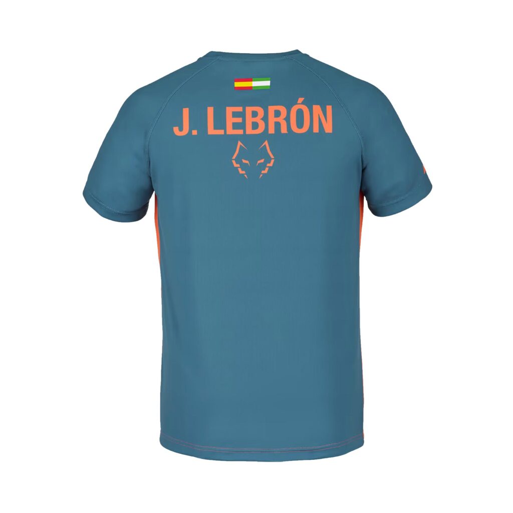 Babolat CREW NECK TEE LEBRON Orange/Dark Blue* - Image 3