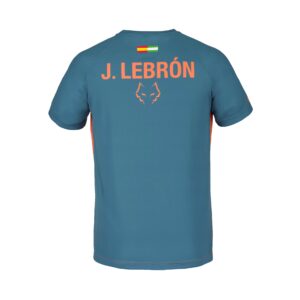 Babolat CREW NECK TEE LEBRON Orange/Dark Blue* - Image 3