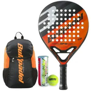 Bullpadel BP10 2023 Padel Racket + Bullpadel Performance Padel Backpack