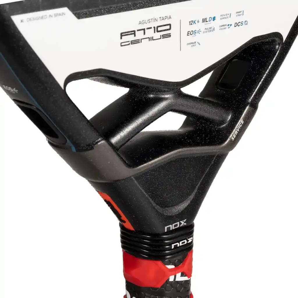 NOX AT10 Luxury GENIUS 12K Padel Racket 2024, Nox Padel Rackets 2024 Image 8